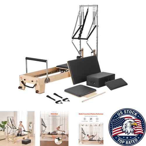 Luxury wooden pilates reformer - wooden,