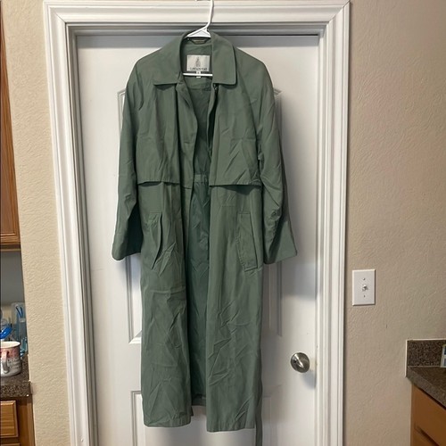 Trench cappotto donna verde