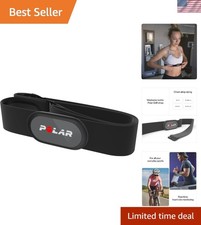 New Polar H9 Heart Rate Sensor - Versatile, Bluetooth & ANT+ Compatible, Black