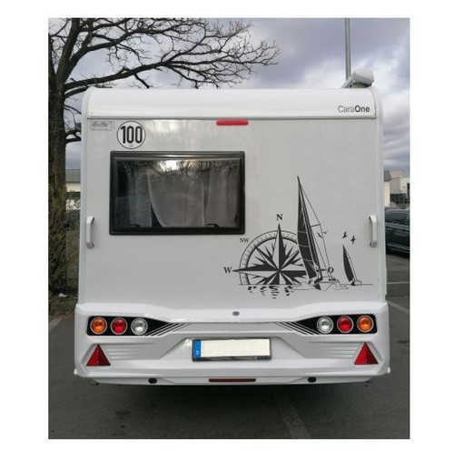 Adesivo bussola barca - , a