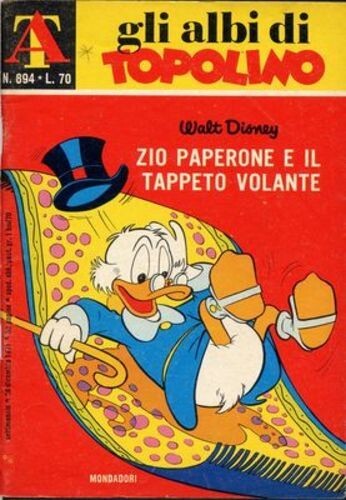 Albi topolino 894 zio - topolino,