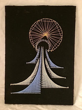 Mid Century Vtg String Art