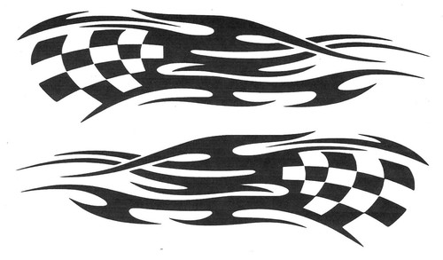 Striscia racing bandiera - striscia,