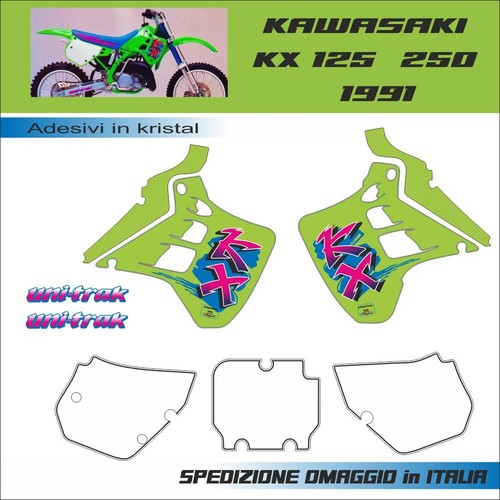 Kit adesivi kawasaki - adesivi,