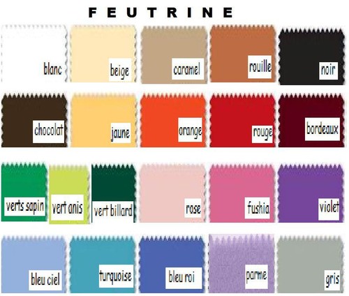 Feutrine cm polyester - cm,