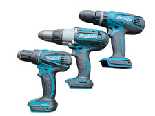 Lotto 3 Trapani 18v Makita non