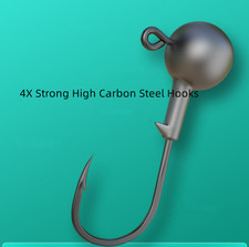 25 pezzi 4x forte gancio da pesca Jig Heads Crappie basso trota esche esca da nuoto 2 g-18 g