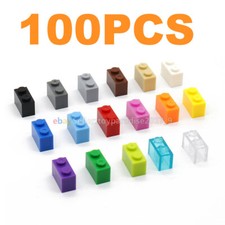 Mattoni 1x2 nero rosso blu