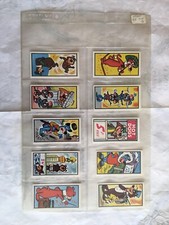 serie completa figurine hanna barbera Baratt & co 1/35 Cigarettes England 1971