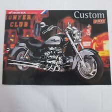 per honda custom 2000 vt750 vt1100 vt600 shadow rebel poster catalogo 2000