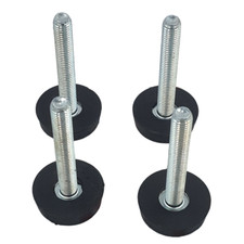 SET QUATTRO PIEDINI A VITE NERI (41028043) PER LAVASCIUGA CANDY CBWD8514D-S