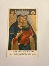 Antico santino Madonna dei