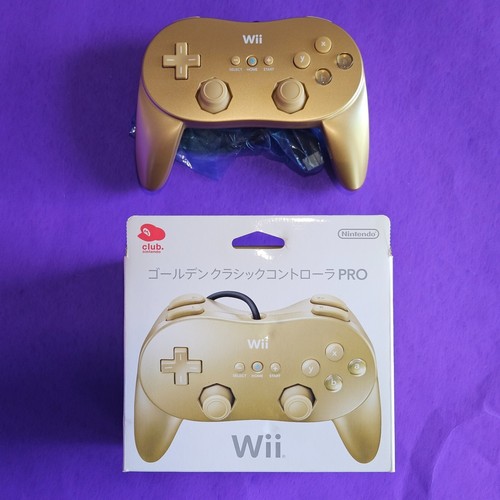 Nintendo wii golden classic - golden,