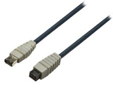 CAVO FIREWIRE 2M 9 PIN A 4 PIN MASCHIO 400 800 prolunga M adattatore computer