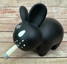 Raro Kidrobot Bounty Hunter LxH Smorkin' Labbit Frank Kozik Black Rabbit 2002