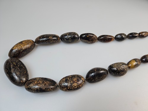 Collana ambra grezza - , vera