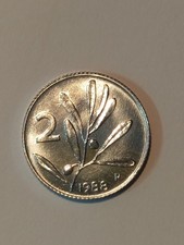 Moneta Repubblica Italiana 2 Lire Ape 1988 FDC