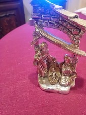 PRESEPE PRESEPIO ARGENTO