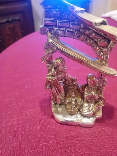 Presepe presepio argento - presepe,