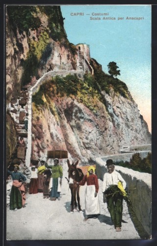 Capri scala antica - capri,,