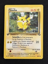 Pokémon Pikachu jungle 1 edizione italiano 60/64