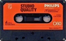 RARITA' 2 cassette audio Philips studio quality C-60 VINTAGE usate ma come nuove