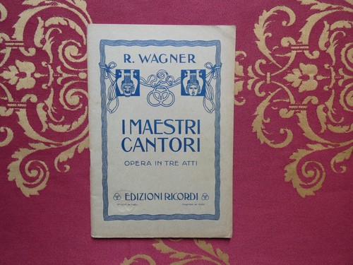 Maestri cantori wagner - i,