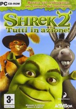 Shrek 2: Tutti In Azione - PC GAME CD ROM, NUOVO, SIGILLATO, VINTAGE