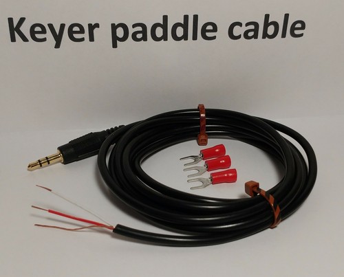 Keyer cavo paddle - cw, piedi