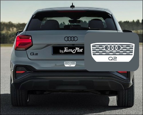 Adesivo audi logo con - adesivo, q2
