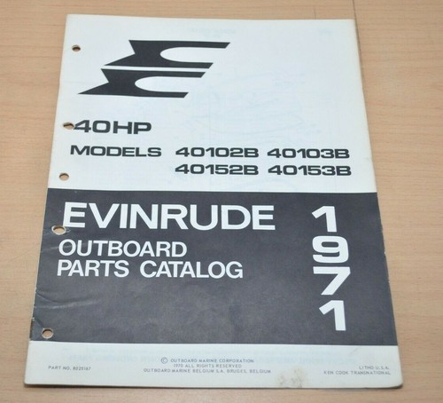 Omc johnson evinrude 40hp - omc,