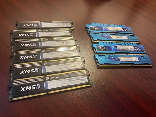 Ram corsair ddr3 - (6x4gb), e