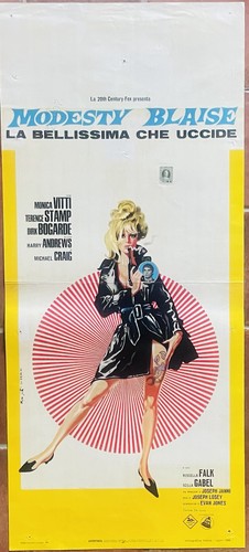 Locandina modesty blaise - locandina,