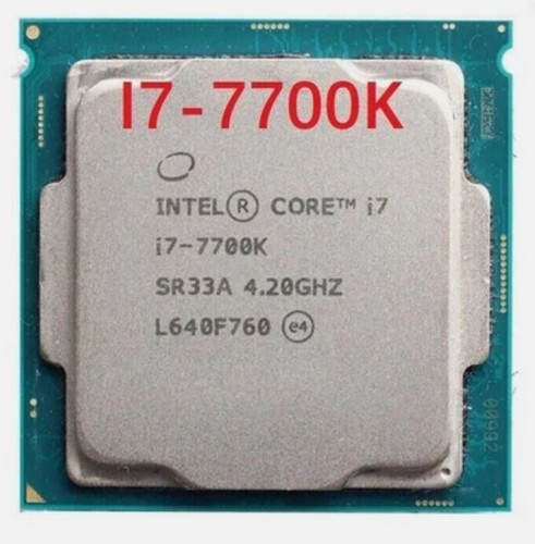 Intel core 7700k sr33a - core,