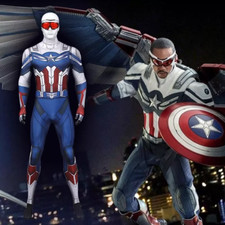Costume supereroe falco - supereroe,