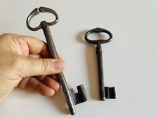 🟢 Antiche Chiavi Forziere XIX Sec Provenienza FRANCIA lotto 2