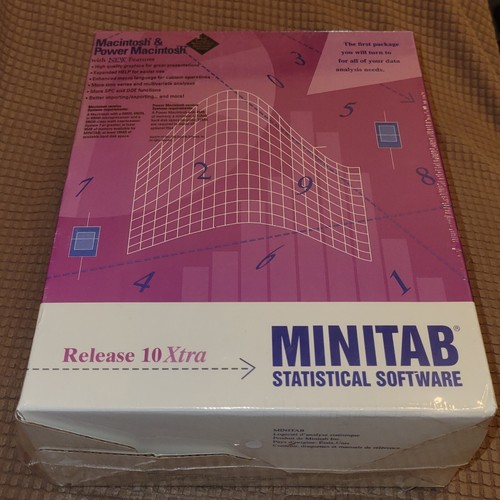 Minitab statistical software - minitab,