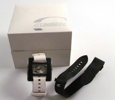 OROLOGIO DONNA ROBERTO CAVALLI JUST CAVALLI TIME - 2 CINTURINI BIANCO + NERO