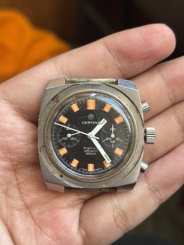 Raro cronografo vintage