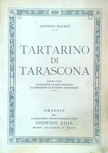 Tartarino tarascona daudet - tarascona,