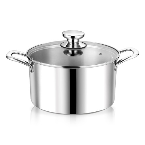 Pentola stock quart tri ply - pentola, tri-ply