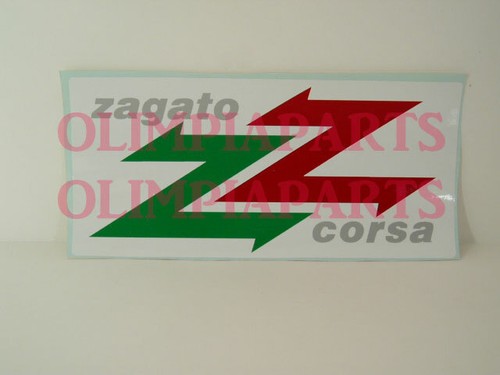 Lancia zagato corsa adesivo - lancia,