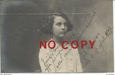 Floreal Gina 1897 Forlì, artista Teatro Jovinelli di Roma. Autografo 31.12.1910.