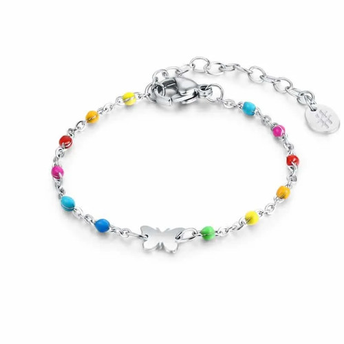 Bracciale bambina acciaio - bracciale,