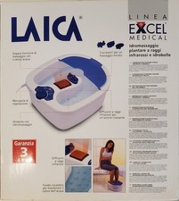 Idromassaggio plantare a raggi infrarossi LAICA, linea Excel