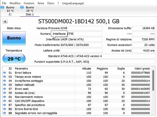 Hard disk 500gb - disk, seagate