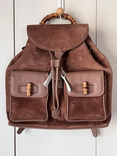 Gucci zaino manico bambù - gucci,