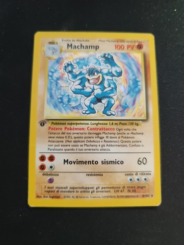 Pokemon machamp 102 set - set, base