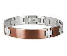 Bracciale Acciaio Inox Oro