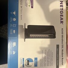 Netgear N300 Wireless DSL Modem Router come nuovo con imballo originale